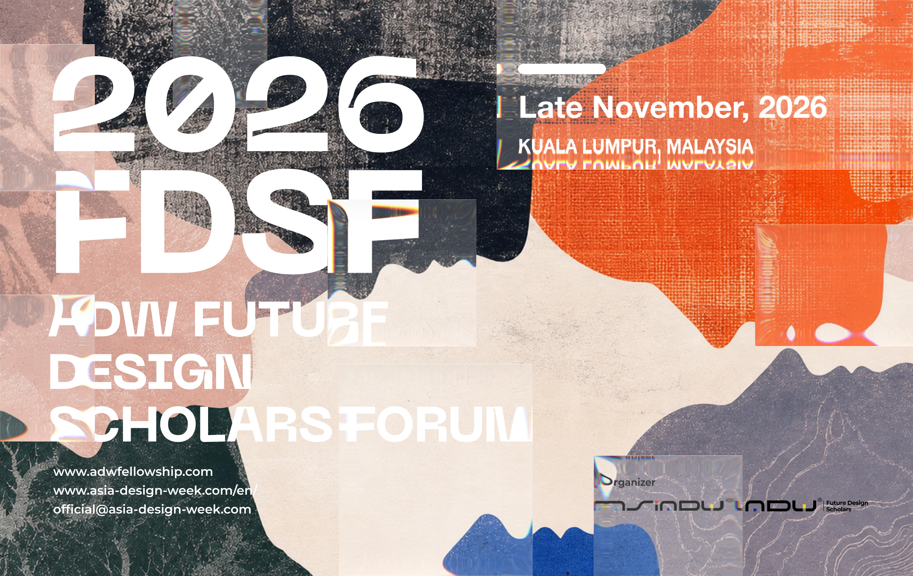 Preview visual for the inaugural ADW Future Design Scholars Forum in Kuala Lumpur.